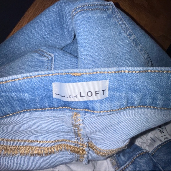 LOFT Original Boot Jeans Light Wash - Picture 7 of 8